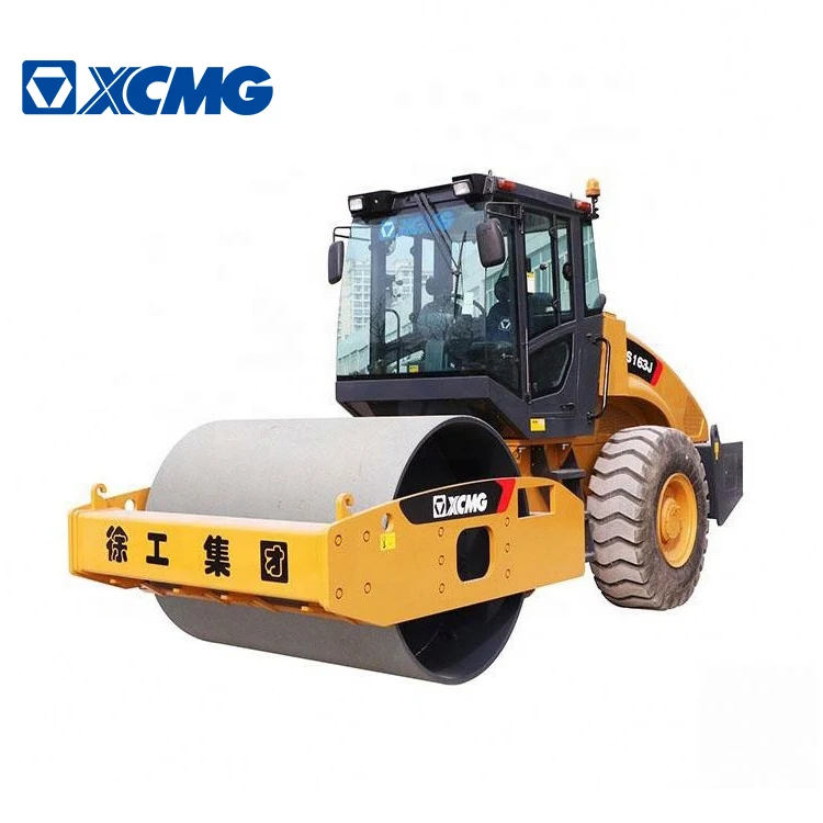  XCMG официальный 16 тонн Вибрационный дорожный каток XS163J однобарабанный машина для