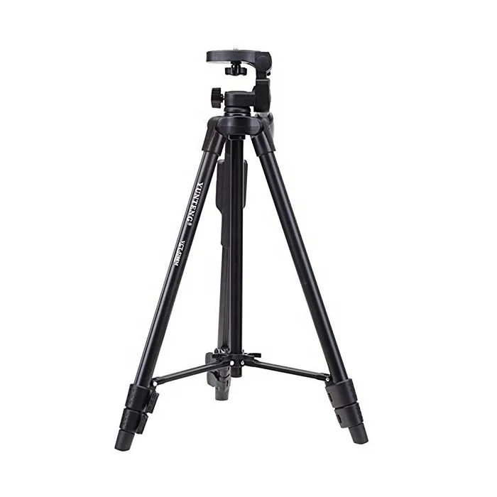 
Yunteng VCT-5208 Aluminum Alloy Wireless Bluetooths Smartphone Tripod Stand for Digital Camera 
