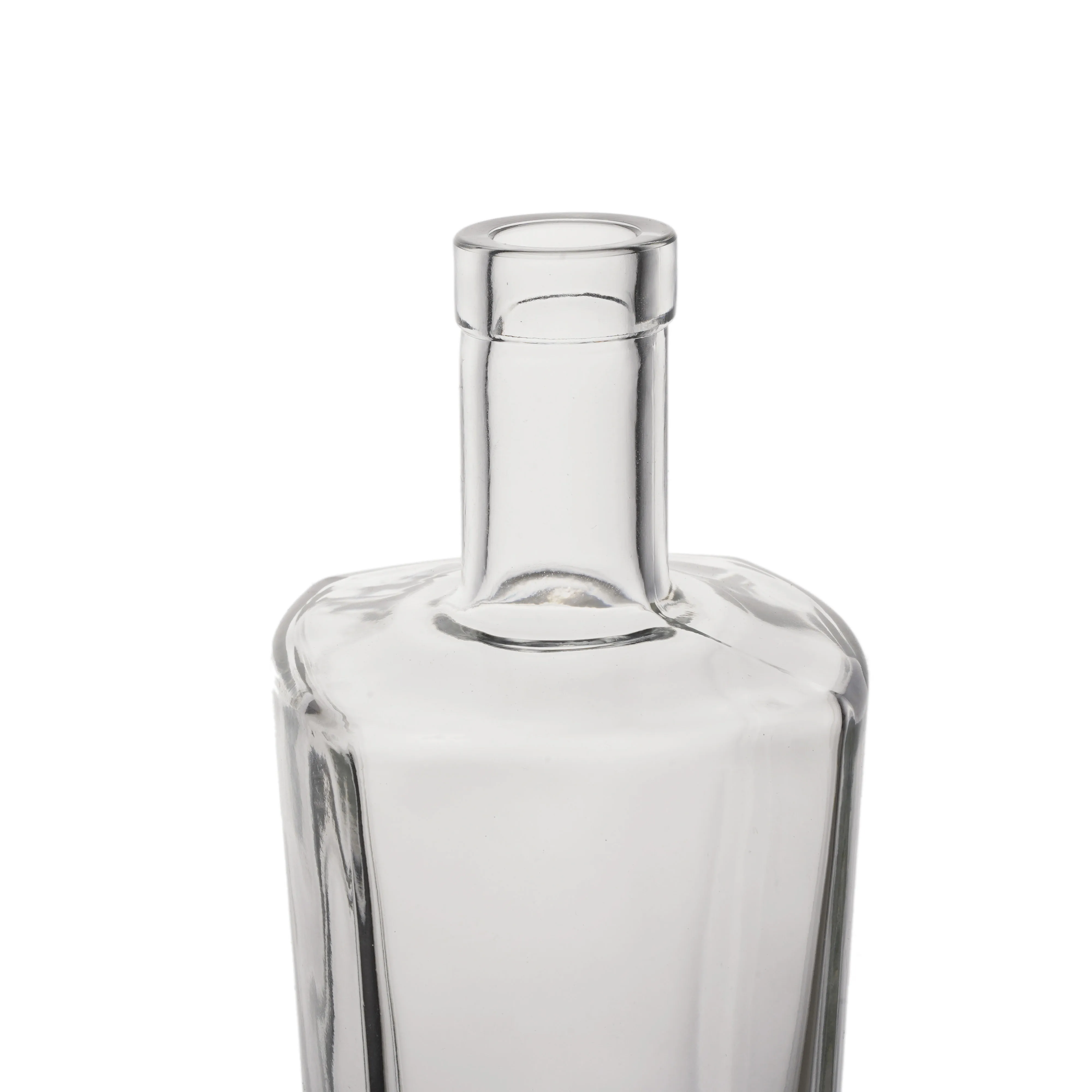 Berlin Packaging Big Volume 750ml Whiskey Liquor Decanter Contessa Bottle Custom Shape Glass Sample Empty Bottle