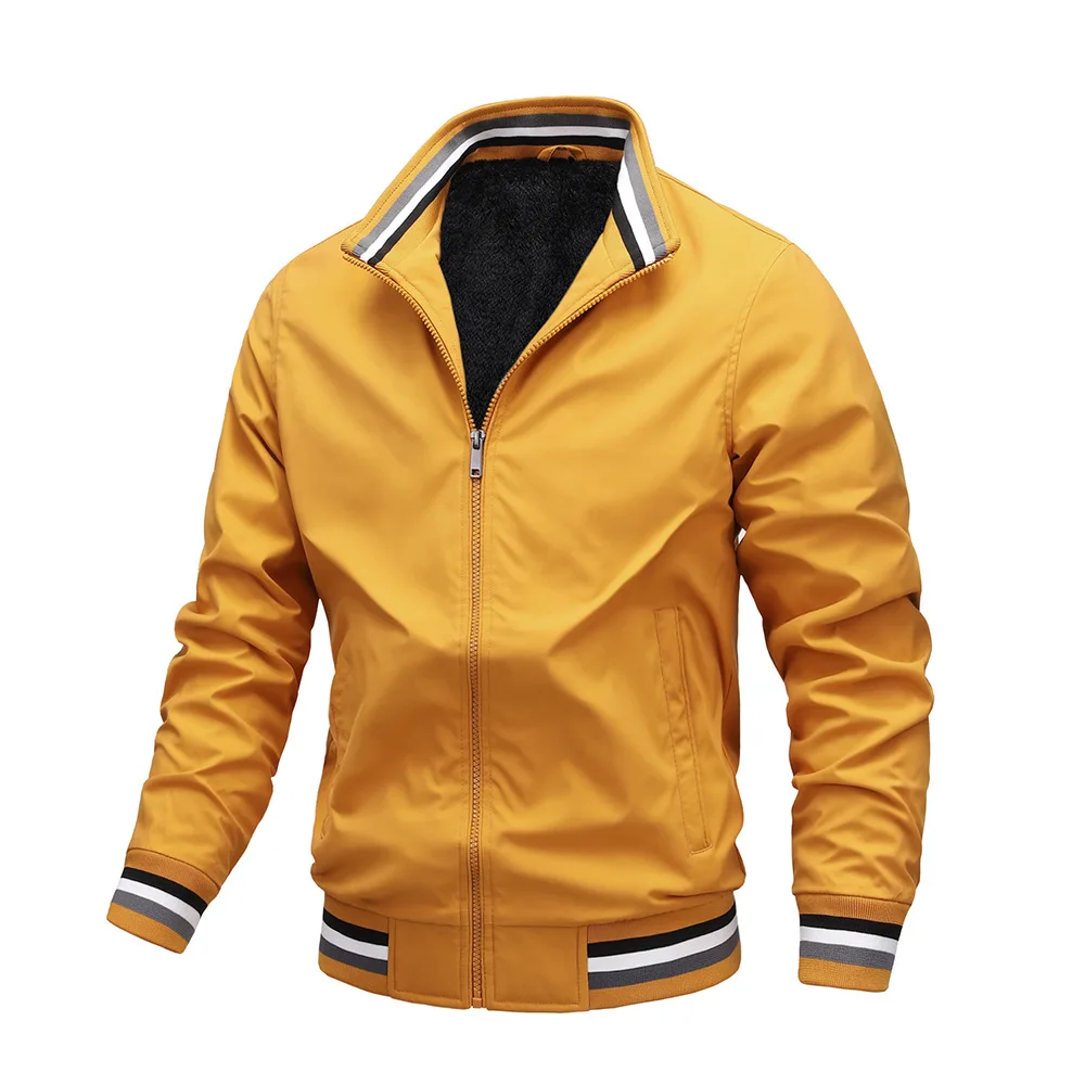 
Wholesale Spring&Autumn Stand Collar Jogging Tennis Outdoor Casual Sports Golf Men Jacket 