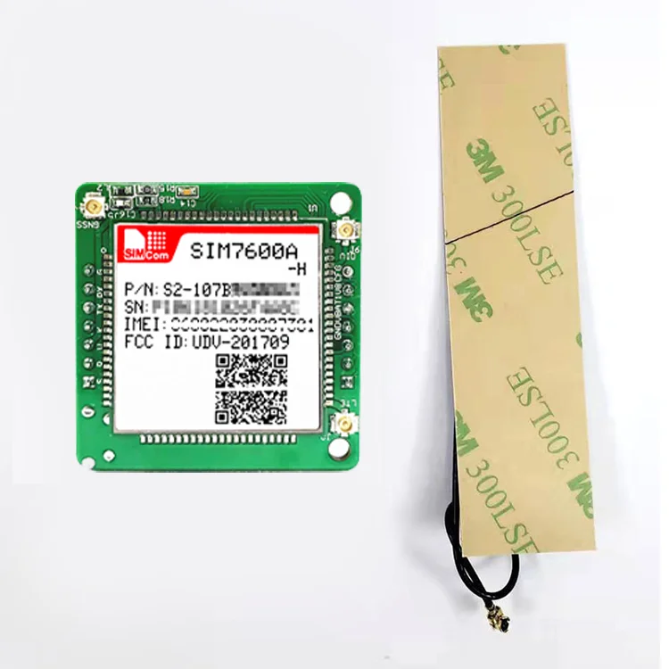 SIMCOM SIM7600A-H Breakout Board with 4G FPC+GPS Antenna CAT 4 LTE Module SIM7600A-H Core Board for North America LTE mini kit