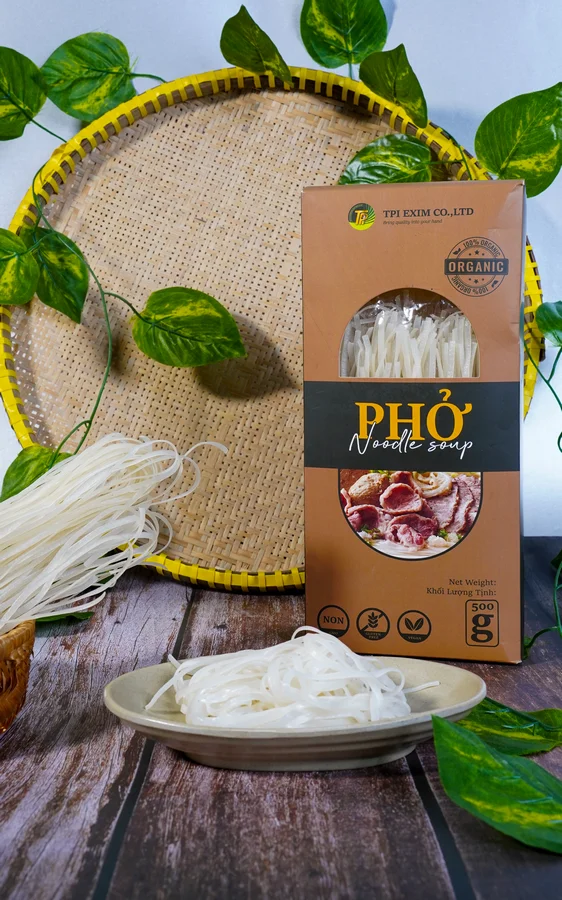Hot Product OEM Service Easy Cook Gluten Free Instant Food Vietnam Factory Dry Fresh Rice Noodles on Sale Instant Rice Noodle