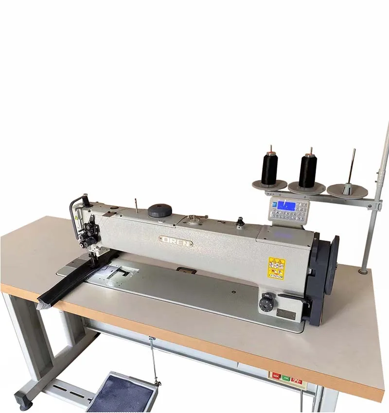 Factory direct long arm double needle sewing machine Large transport bag sewing machine RN-650D