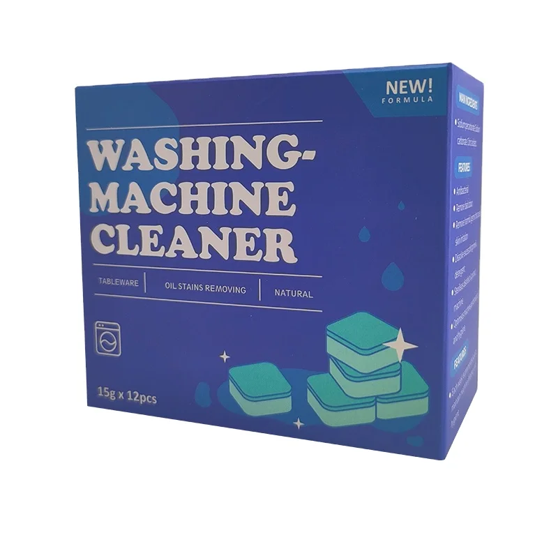 Powerful Washing Machine Cleaner Trough Cleaning Durable Washer Deep Cleaning Effervescent Tablet Washer Cleaner