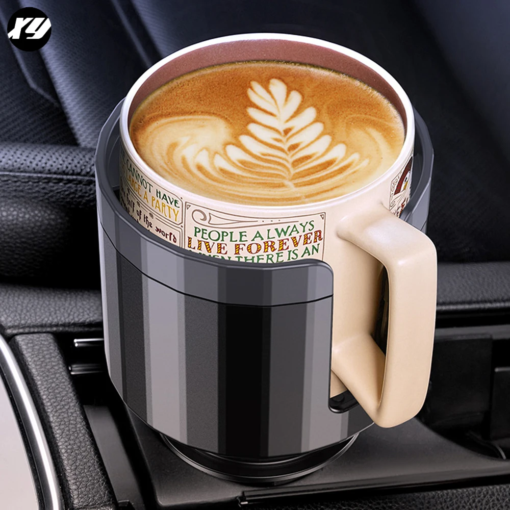 Adjustable Swivel Expander Spin Rotate Bottle Tumbler Flask Beverages Drink Support Stand Car Water Cup Holder For Big Size