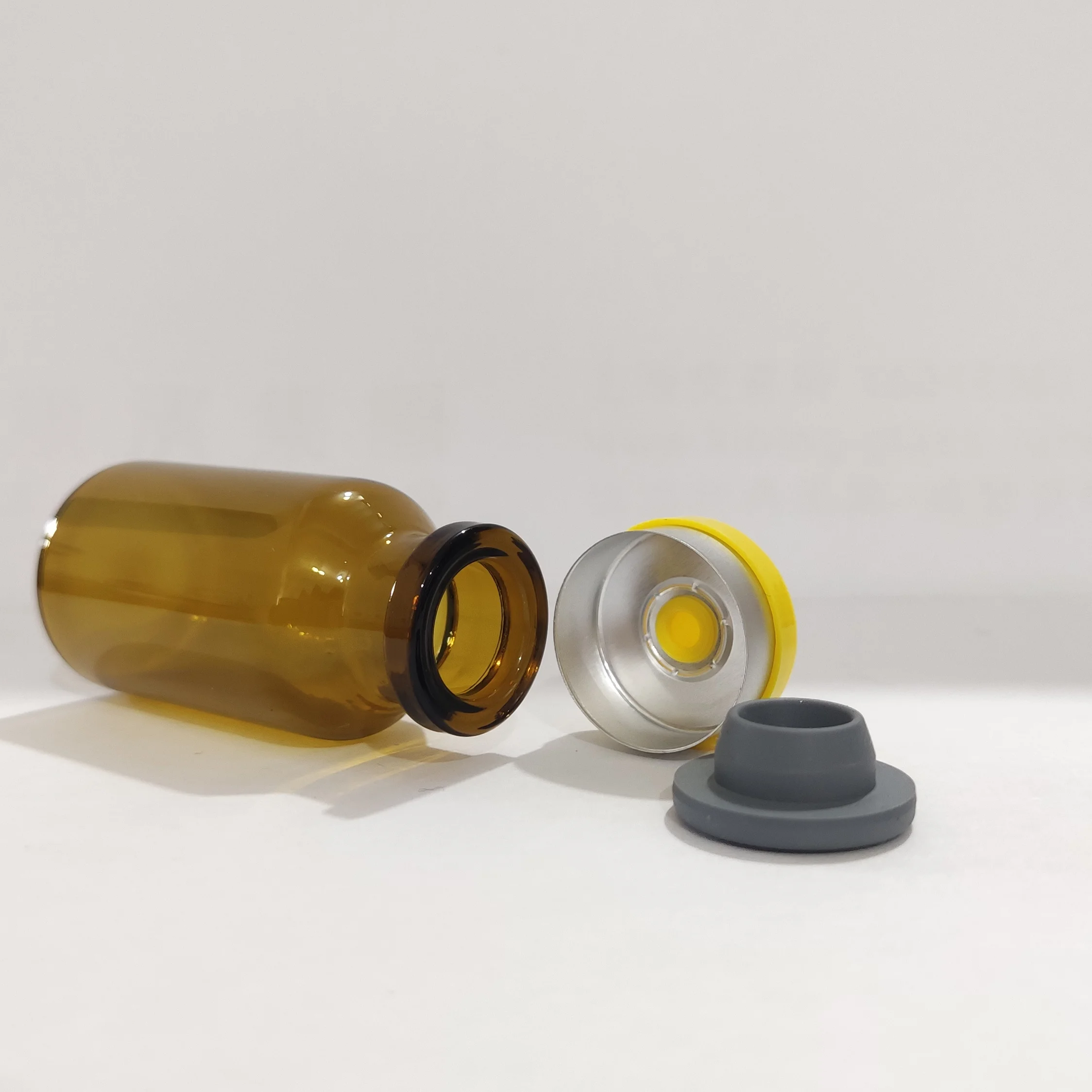 wholesale amber  medical oil glass bottle glass vial amber borosilicate tubular glass vial