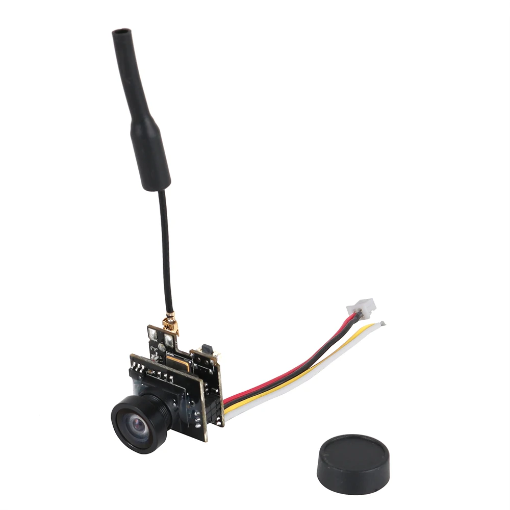 LST-S2+ 5.8G 25MW 40CH 800TVL Transmitter FPV AIO Micro Camera FPV Camera with OSD Mini RC Racing Drone Quadcopter Spare Parts