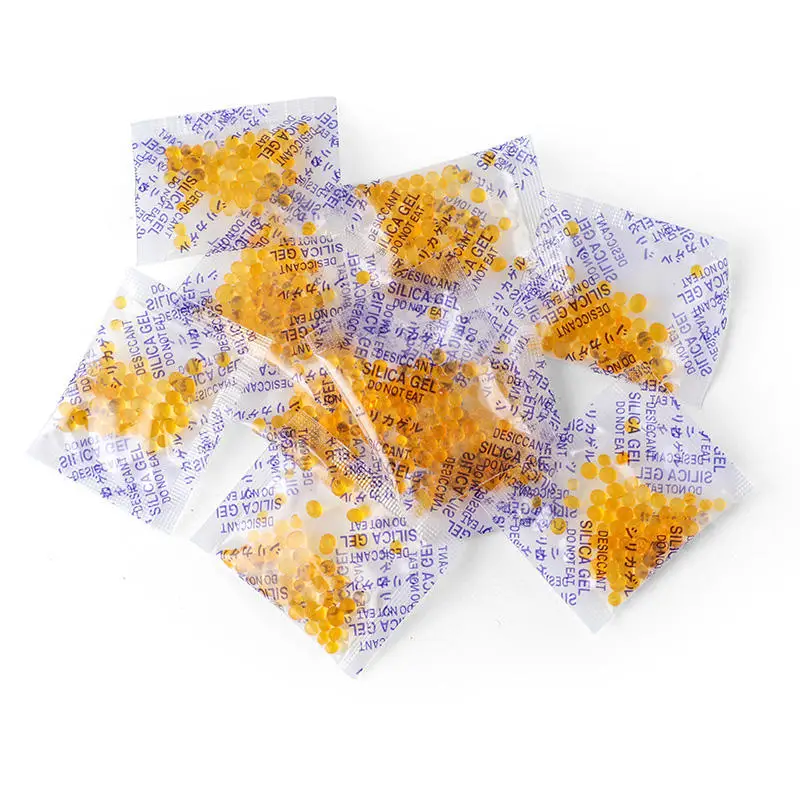 1-3mm 3-5mm Best Sale Small OPP Packing Silica Gel Desiccant Silica Gel Beads