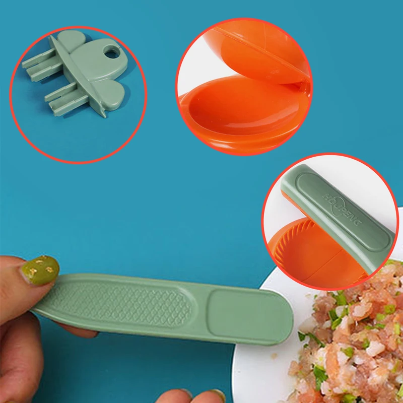 Новое поступление 2023 кухонные гаджеты новогодний инструмент пластиковая машина «сделай сам» ручная 2 в 1 устройство для вареников пресс