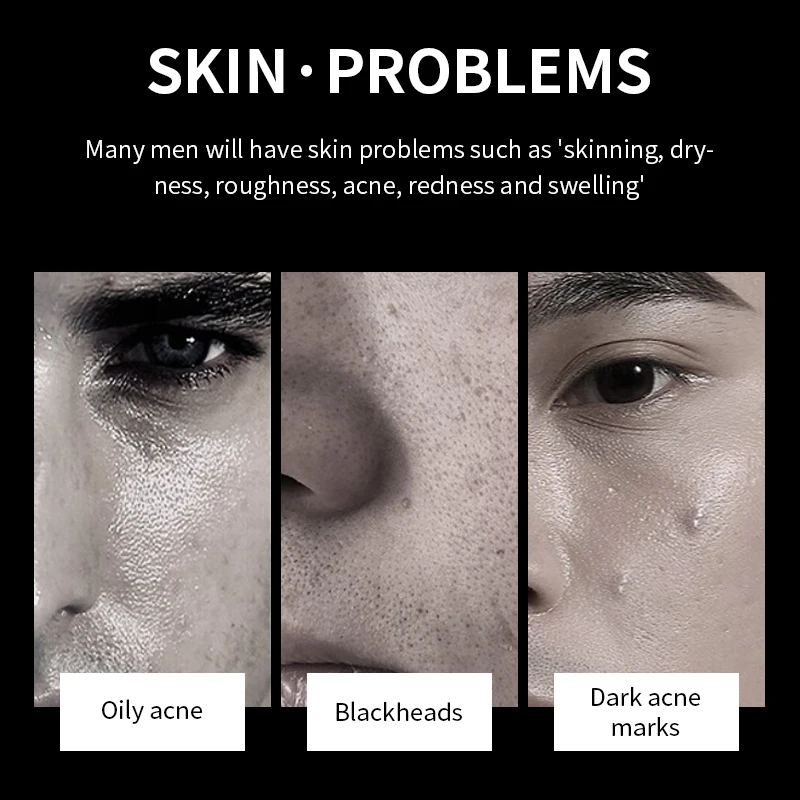 Best Sale Private Label Facial Beauty Products Kit Anti Wrinkle Brightening Face Skincare Set For Men Skin Care
