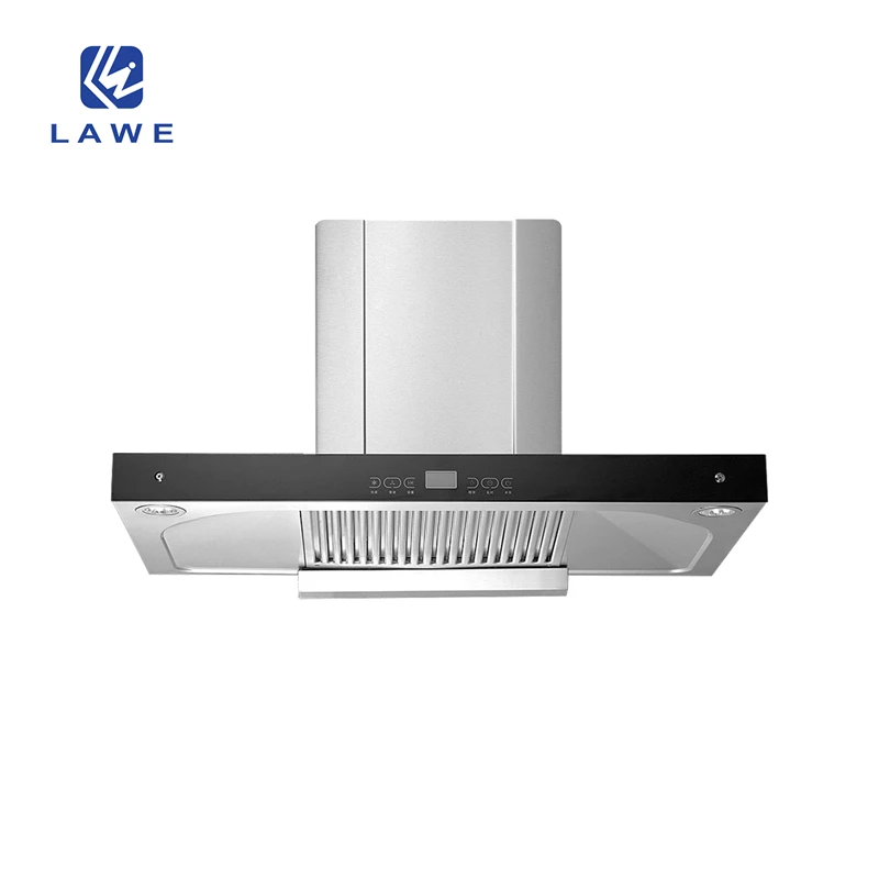Wholesale high quality Hot Sale T Shaped novel design Kitchen Range Hood 900 Mm Kitchen Hood Auto Clean Chimney Hood