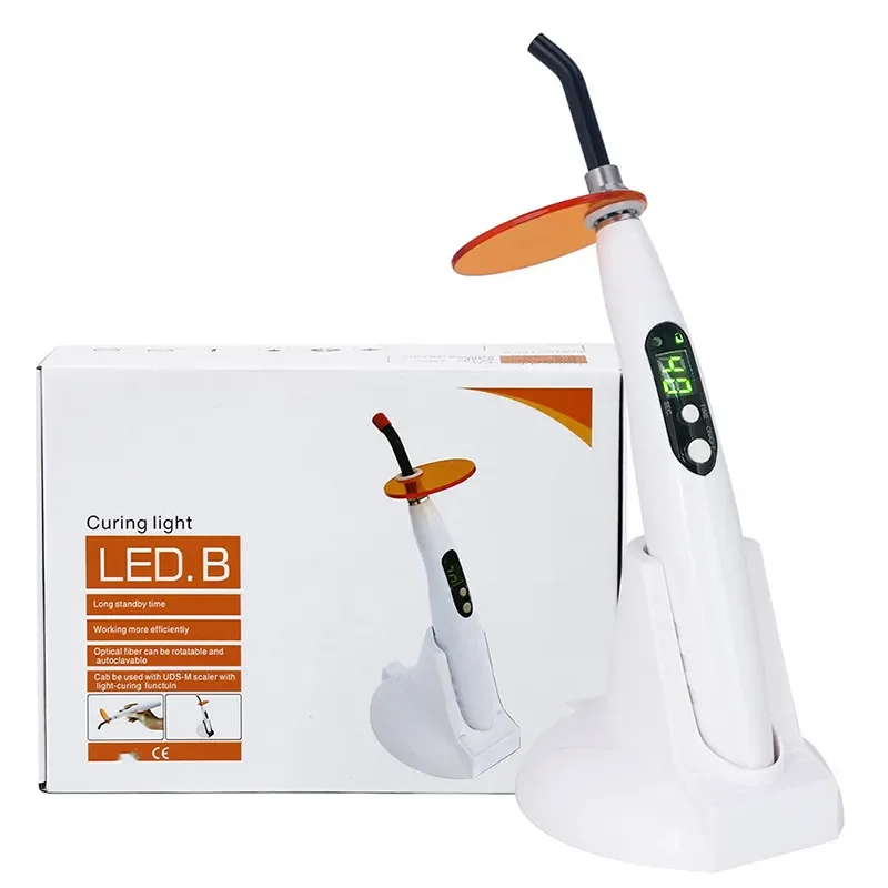 Hot Sale High Power Colorful Metal Wireless Dental LED Curing Light with High Quality