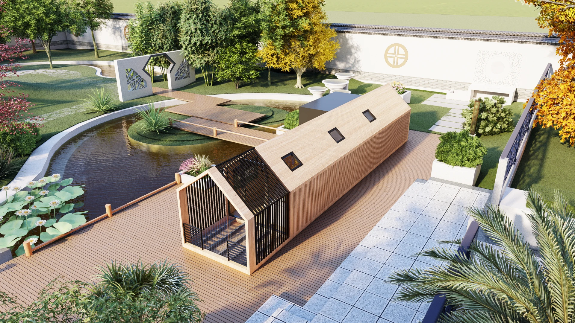 CDPH Factory Mobile Prefab House Portable Homes with Factory Direct Price Garden House Light Steel Villa Prefab House Modern