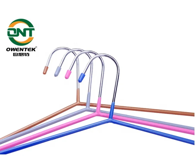 Metal Hangers Cloth Hanger 20 Packs Silver Cloth PVC Coated Save Storage Space Wire Hangers