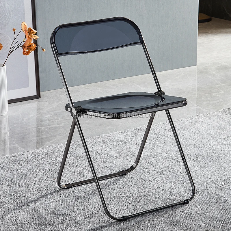 white plastic folding Plia Folding Chairs