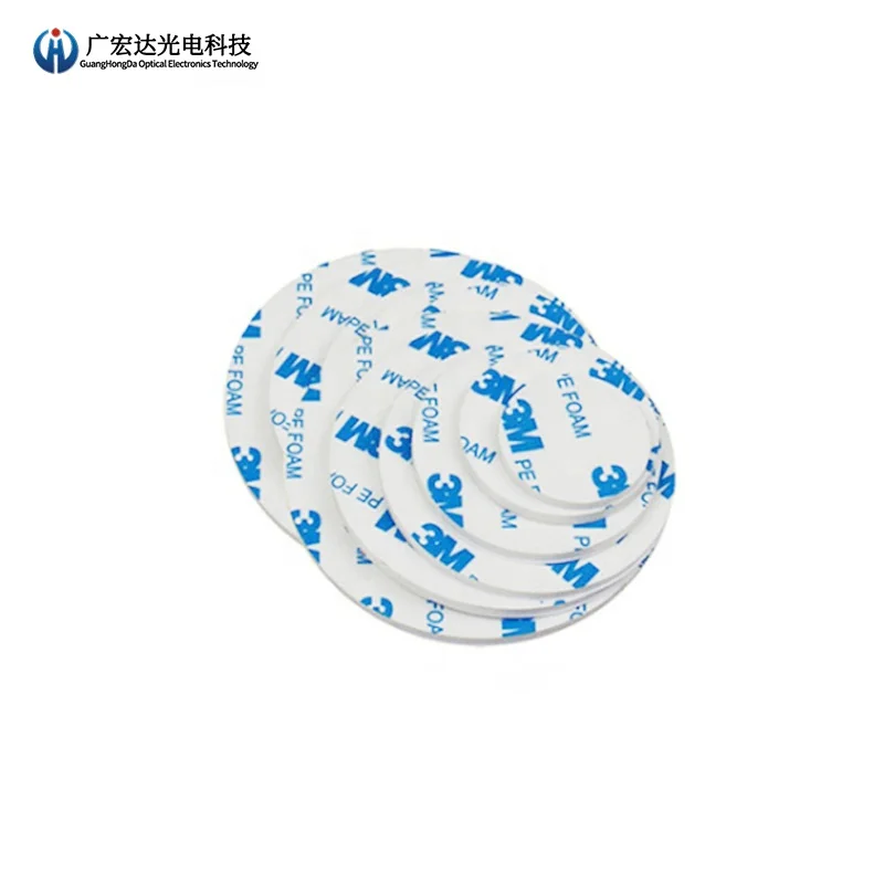 Бесплатный образец, прозрачная изоляция, ПВХ пена, высечка с двойными Сторонами, прочный клей 3 м