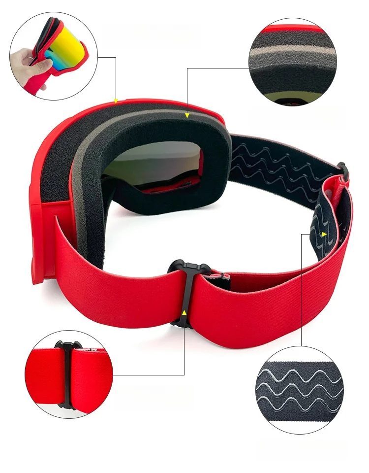 women men sports anti-fog anti glare  snow ski  sun glasses shades sunglasses