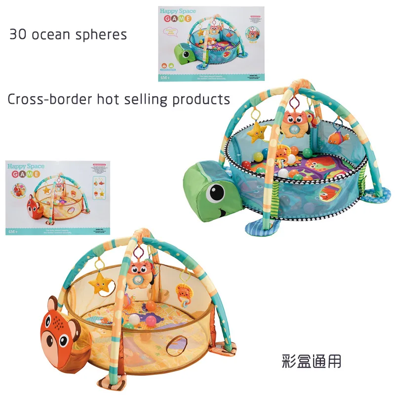 Wholesale Baby Play Mats Fitness Rack 0-3 Years Old Newborn Toys Infant Enclosure Baby Crawling Paly Gaming Mats