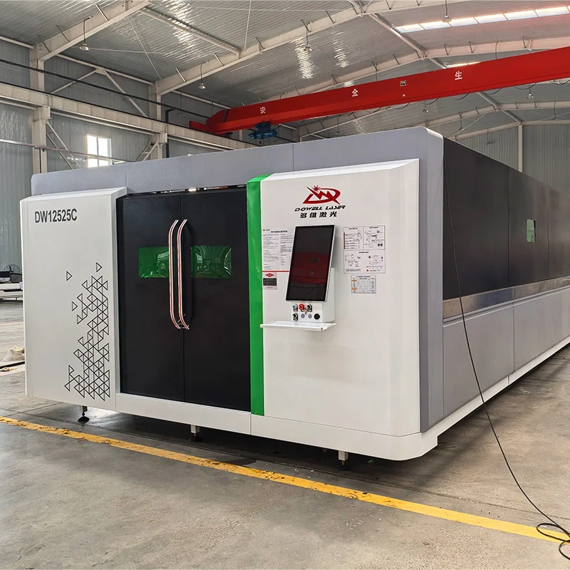 Maquina Cortadora лазер De Fibra Cnc Cerrada Cs 20 кВт Gran Formato Servicio Chapa Acero 12 15 3015/4020/6025/12520
