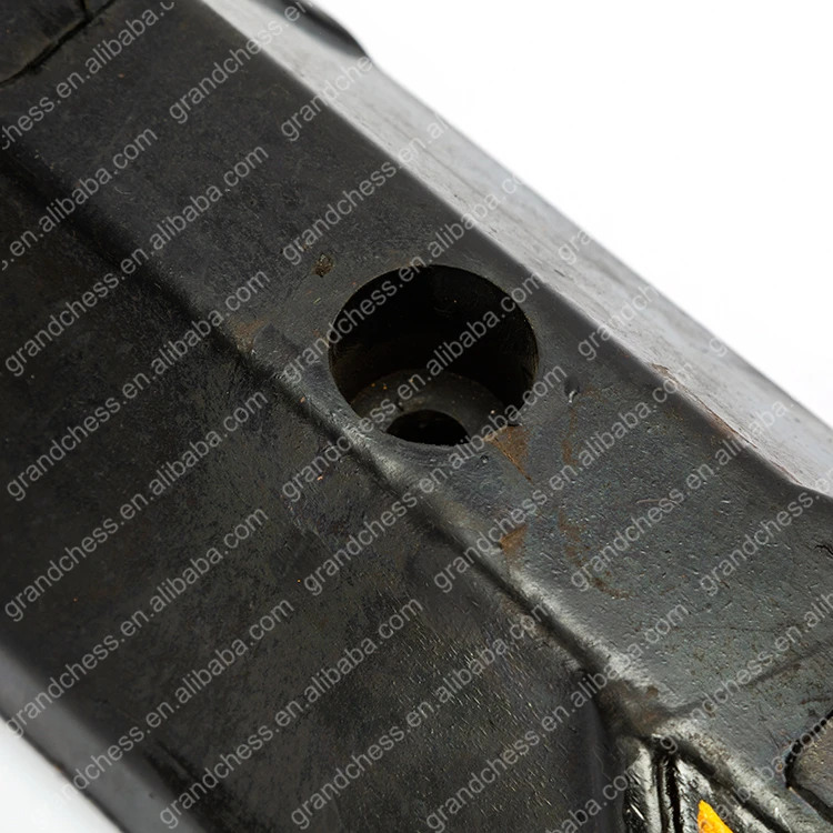 Grandchess Quality 9cm Gate Rubber Car Wheel Stopper Blocks Parking Ramp