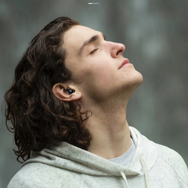 Беспроводной наушники Bluetooth стерео Беспроводные спортивные Гарнитура со встроенным микрофоном для смартфонов