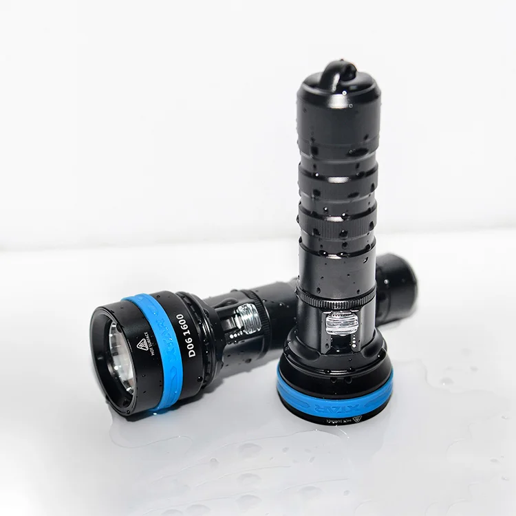 Xtar D06 1600 Cr123a 16340 18650 питание дальность расстояние 430 м длинный выстрел луч светодиодный водонепроницаемый 100