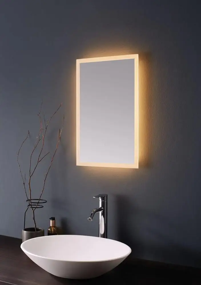 Modern Dimmable Smart Bath Mirrors For Hotel House Decorative led light bathroom vanity mirror
