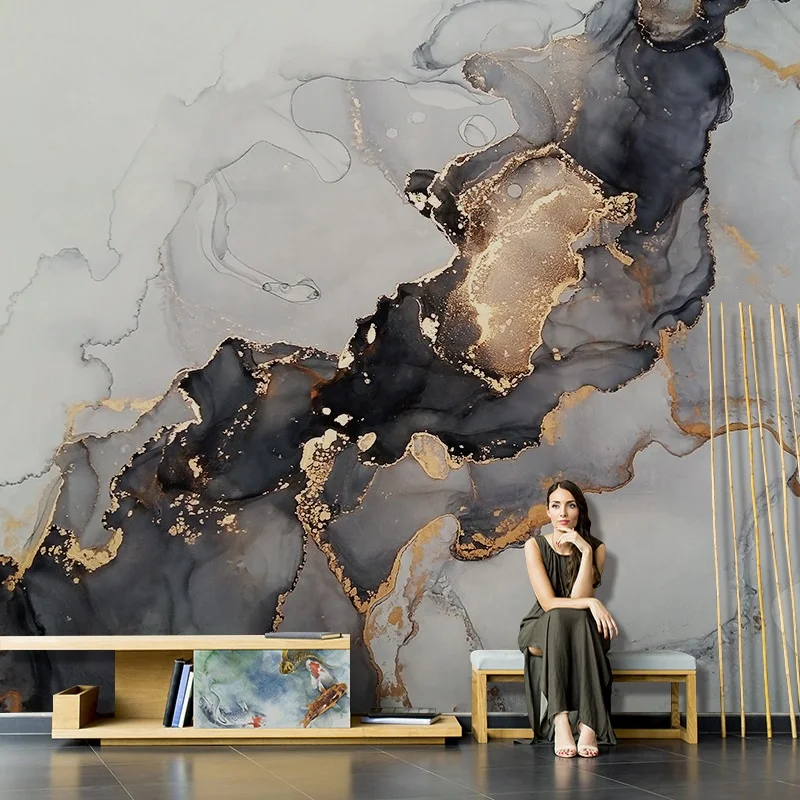 Wholesale Custom Mural 5D Interior Wall Murals Modern Decorative 3d Wallpaper Murals