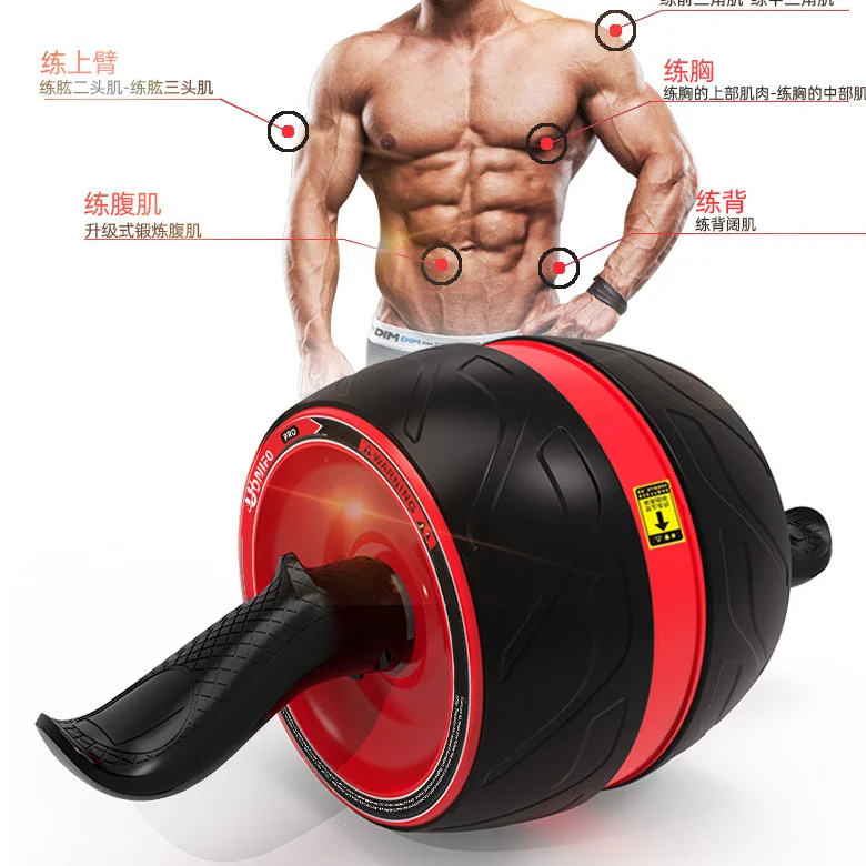 Custom Hot Selling Home Exercise Dual AB Wheel for ABS / Abdominal Roller Workout Fitness