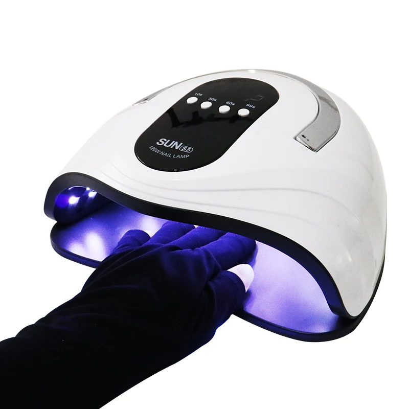 1 Pair UV Protection Glove Anti UV Radiation Protection Gloves For Nail Art Gel UV LED Lamp Nail Dryer Manicure Salon