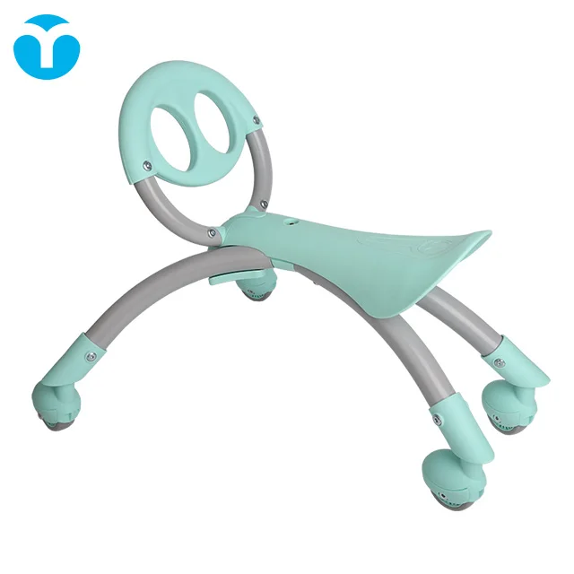 Детские ходунки для мальчиков и девочек ходунки на четырех колесах подходят для 12-36 месяцев зеленого цвета