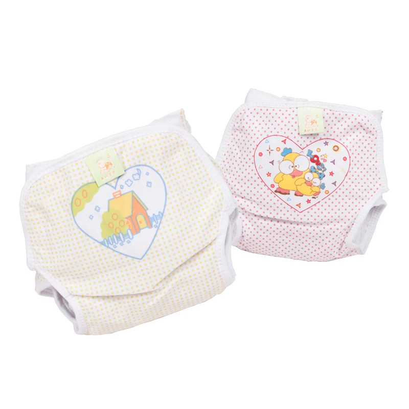 Custom baby training pants cartoon eusable nappies baby pants diaper cloth nappies