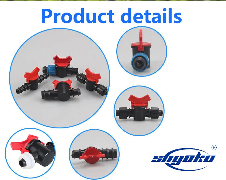 Hot sales miniature Pressure pp fitting 1/4 in 16mm mini small float valve