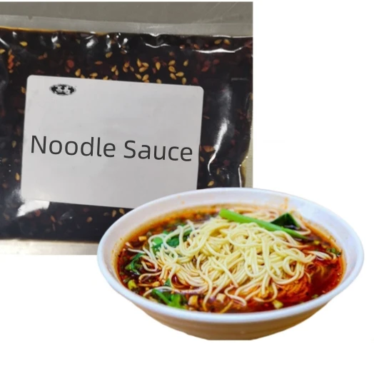 Halal Spicy Vegetable Oil Instant Noodles Cooking Sauce Soup Base for Chinese Food Seasoning Chinese Noodles Seasoning Paste