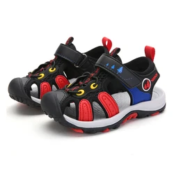 2020 Wholesale Big Boys Children School Casual Sneakers Slip On Canvas Fashion Summer Kids Sandals Shoes