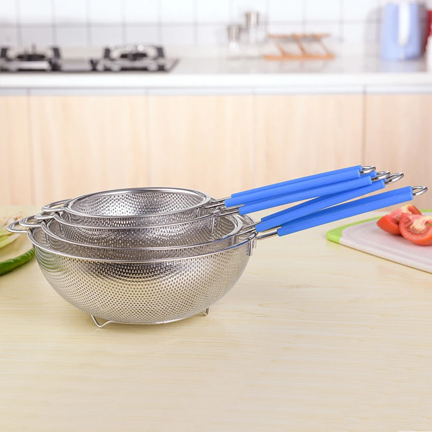 Online Shopping Kitchen Home Gadgets Multifunctional Stainless Steel Sieve Strainer