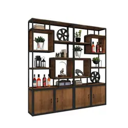Wholesale Bookshelf Wooden And Metal Small Wooden Book Shelf Storage Rack