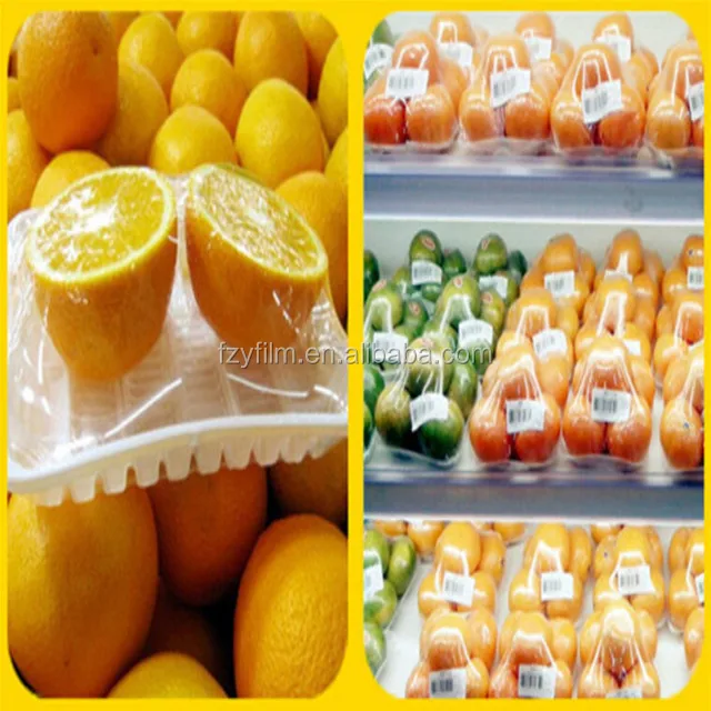 
Factory plastic wrap food packing pvc stretch film 