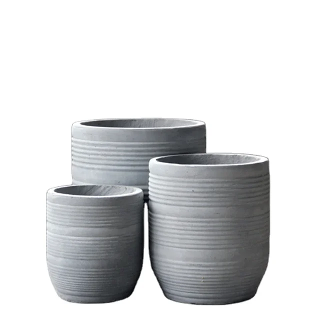 Morden recycled decorative small plant pots