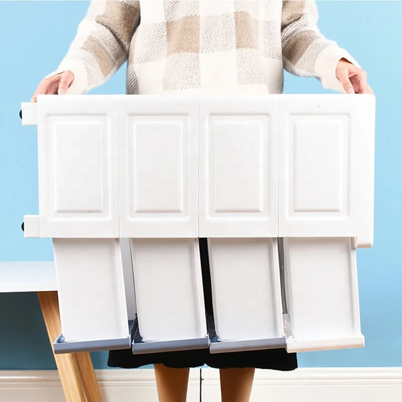 Colorful Multi-Layer Cupboard Baby Clothes Kids Plastic Storage Wardrobe Cabinet Drawer