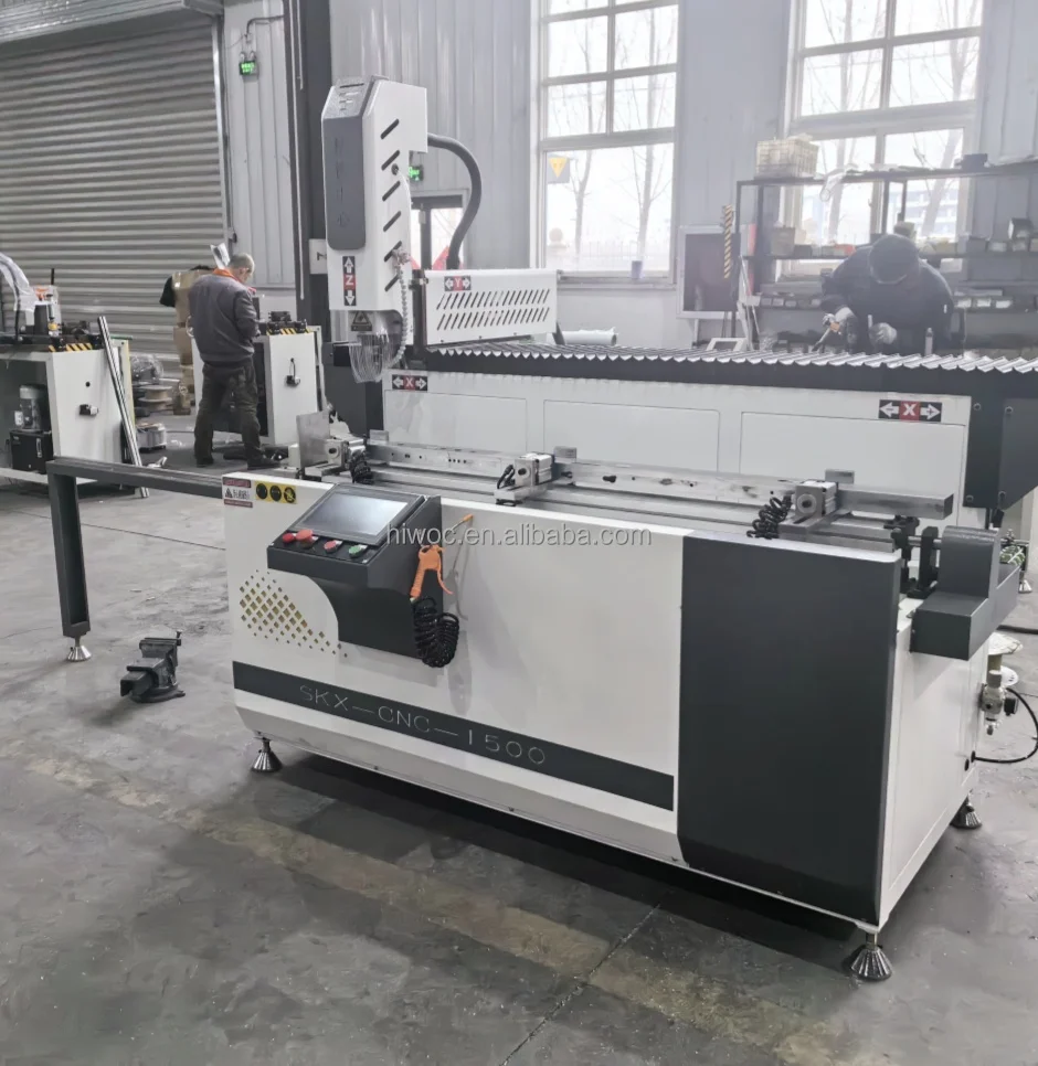 2024 new china manufacturer 800MM 1200MM cnc copy router machine for aluminum profile cnc copy router machine for aluminum