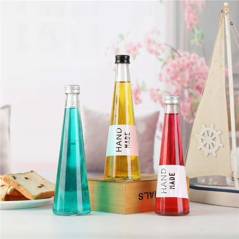 
Best Selling Quality Cold Brew Bottle Small Juice Bottle 350Ml Glass Bottle For Beverage 