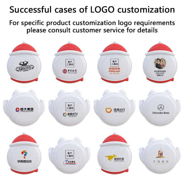 2023 The latest wholesale Christmas mini pocket usb charging Lucky Cat electric hand warmers