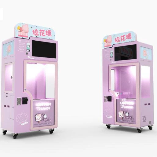 New Product Cotton Candy Machine Self Service Operation Saves Manpower