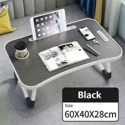 hot Laptop Desk Home Foldable Laptop Table Notebook Study Laptop Stand Desk for Bed & Sofa Computer Table with Folding Legs