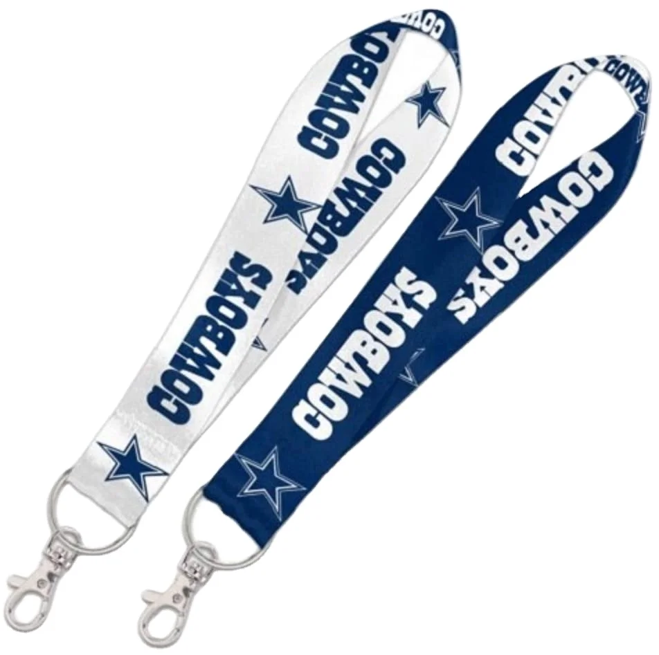 Custom NFLs Lanyard key strap Custom high quality namebrand nfls thick lanyards
