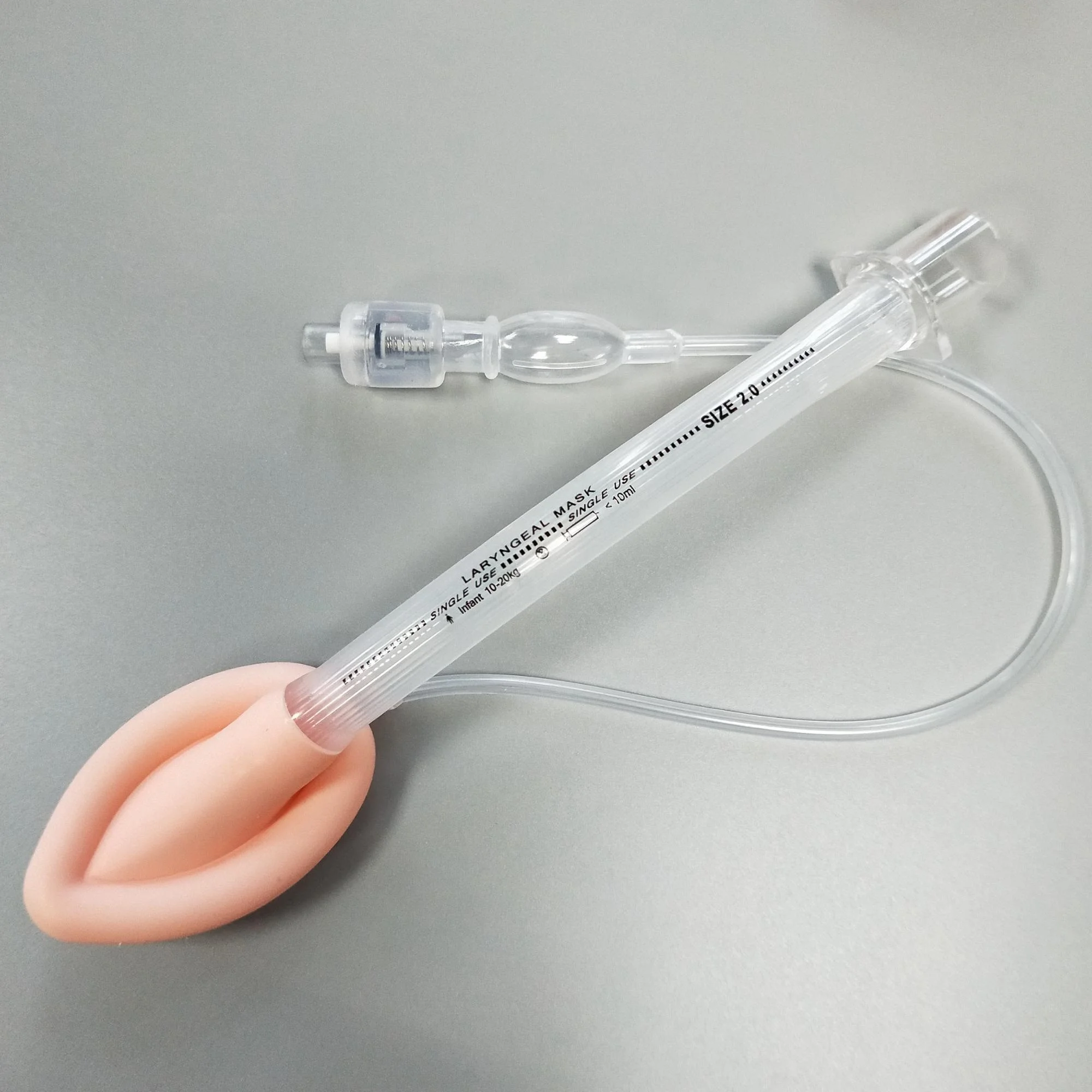 advanced hot sale easy insertable products equipment disposable medical grade silicone standard laryngeal mask high quality