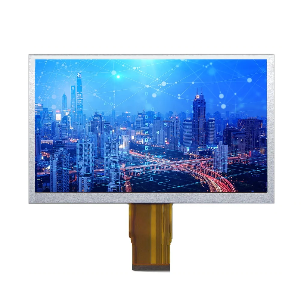 Shenzhen Enrich Custom 7.0 Inch TFT Display 1024xRGBx600 Resolution TFT LCD Module