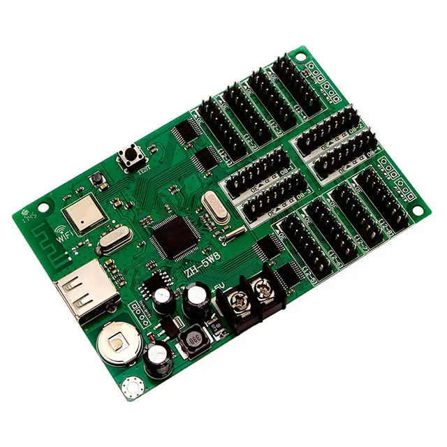 Мобильное приложение отправляет программу беспроводного Wi-Fi + USB Светодиодная панель дисплея