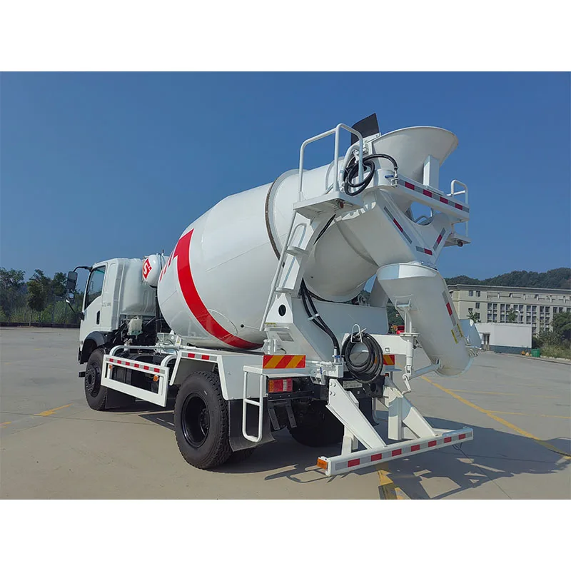 Guaranteed Quality 5-10 Cubic Meters Concrete Cement Mixer Drum Truck Wear-Resistant Truck Used for Transporting Cement